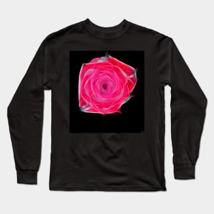 Red Rose Long Sleeve T-Shirt